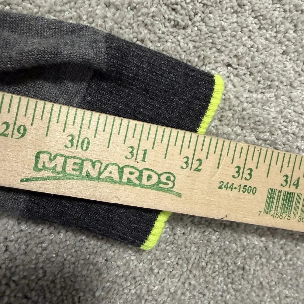 Nike Golf Green Bay Packers Sweater Mens Sz XXL‎ Grey V-Neck Wool Blend Pullover